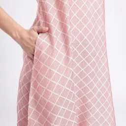 fusion by glitchez Embroidered A-Line Kurta image 2