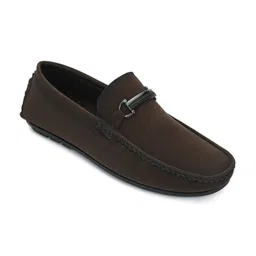STEPSOFT Men Textured Horsebit Loafers image 2