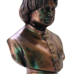 MISS PEACH Copper-Toned APJ Abdul Kalam Showpiece image 4