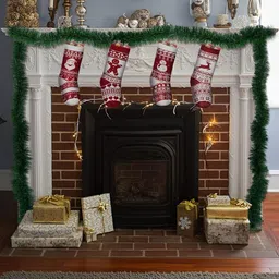 Ascension 10-Pcs Green Christmas Garland Festive Decor image 3