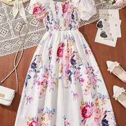 BAESD Floral Print Fit & Flare Maxi Dress image 3