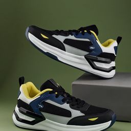 Campus Men Colourblocked Round Toe Lace-Ups Sneakers-picture-37