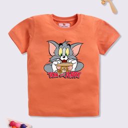 YK X Minute Mirth Boys Cotton Tom & Jerry Printed T-shirt-picture-14