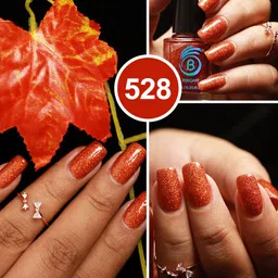 BEROMT Holographic Alcohol-Free Nail Polish 10 ml - Sugar Beer BNP528 image 4