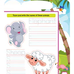 Dreamland Publications Write and Wipe Book Animals - English image 5