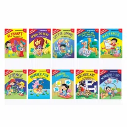 om books international Kindergarten Activities Book Pack of 10 - English image 5