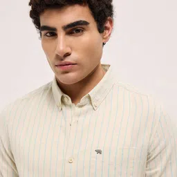 THE BEAR HOUSE Slim Fit Vertical Striped Long Sleeves Shirt image 2