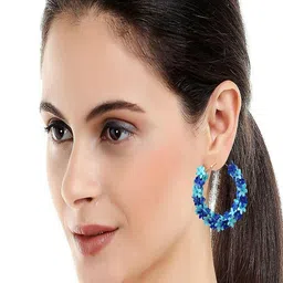 Vientiq Contemporary Hoop Earrings-picture-17