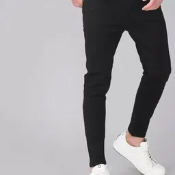 LINARIA Men Classic Regular Fit Cotton Jeans-image-26