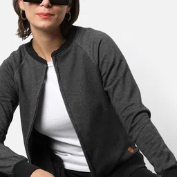 Campus Sutra Women Cotton Round Neck Long Sleeves Sweatshirt-picture-23