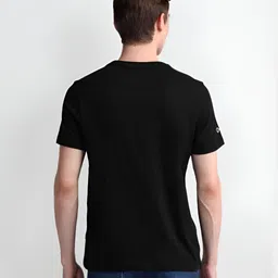 U.S. Polo Assn. Men Graphic Printed Round Neck Cotton Slim Fit T-Shirt image 4