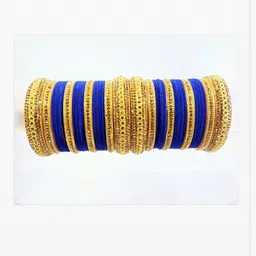 SGN fashion Blue Copper Bangles-picture-20