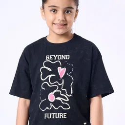 Ed-a-Mamma Girls Printed Round Neck T-shirt-image-11