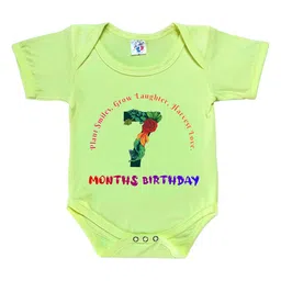 Cute Pals Infants Printed Cotton Bodysuits-image-80