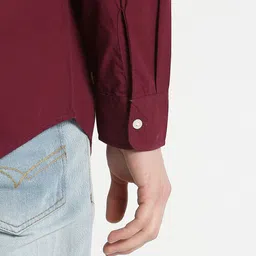 AMERICAN EAGLE OUTFITTERS Relaxed Fit Spread Collar Pure Cotton Casual Shirt image 3