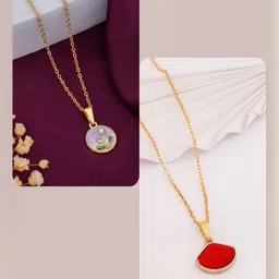 SZN Brass Gold-Plated Necklace-picture-31