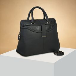 Forever Glam by Pantaloons Women Textured Structured Handheld Bag-picture-15