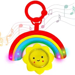 funblast Rattle for Kids – Cot Hanging Toys for Baby, Shake & Glow Musical Rattle Toy for Rattle image 1
