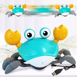 wembley Baby Toy Crawling Crab Toy Infant Toddlers Tummy Time Dancing Musical Moving Toy-picture-27