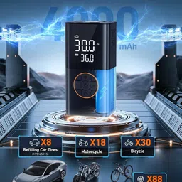 rocktech A3 Air Pump Tubed Tyre Puncture Repair Kit image 3