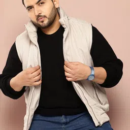 Sztori Plus Size Detachable Hood Padded Jacket-picture-14