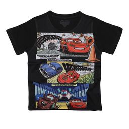 Disney by Wear Your Mind Boys Black Printed Round Neck T-shirt-picture-5