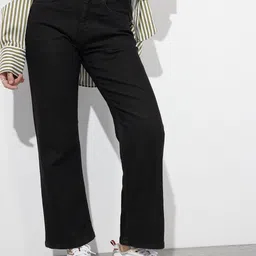 The Roadster Life Co. Women Straight Fit Mid-Rise Stretchable Jeans-image-15