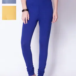Dollar Missy Pack of 3 Churidar Leggings-image-36
