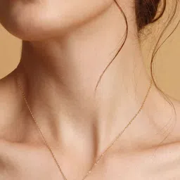 PALMONAS Gold-Plated CZ Studded Necklace image 4