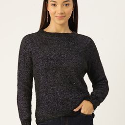 Madame Shimmery Fuzzy Detail Pullover-picture-40