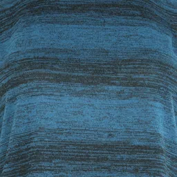 Pannkh Women Blue & Black Self Design Pullover image 3