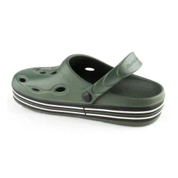 Red Tape Men's Olive Back Strap Clogs image 5