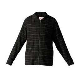 Selected Homme Black Slim Fit Printed Jacket image 5