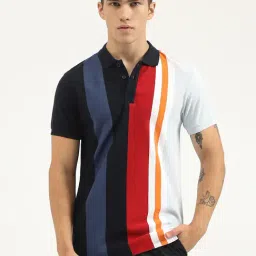 United Colors of Benetton Multicolor Regular Fit Striped Cotton Polo T-Shirt-picture-15