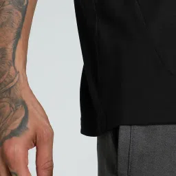 Puma Black Cotton Relaxed Fit Sports T-Shirt image 5