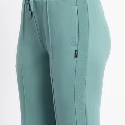 MADAME M Secret Green Regular Fit Trackpants image 5