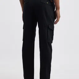 Pepe Jeans Men Straight Fit Cargos Trousers image 4