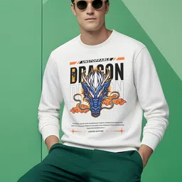 Moda Rapido Men Printed Sweatshirt image 4