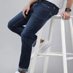 VAN HEUSEN DENIM LABS Men Pop Slim Fit Light Fade Stretchable Jeans-picture-44