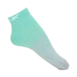 Reebok Green Striped Low Cut Socks-picture-21