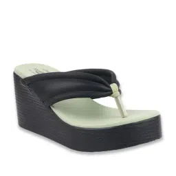 MediFeet Women's Black Thong Wedges-picture-27
