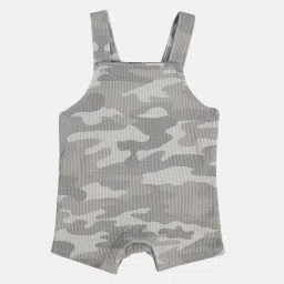 MINIKLUB Boys Grey & White Camouflage T-Shirt with Dungaree image 5