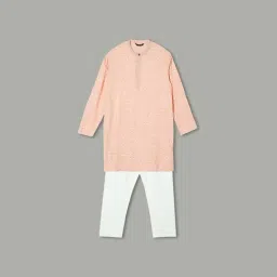 Melange by Lifestyle Boys Peach Printed Full Sleeves-picture-15