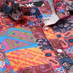 Kook N Keech Men Pink Relaxed Opaque Printed Casual Shirt image 4