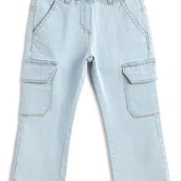 Chicco Girls Blue Regular Fit Jeans-picture-10