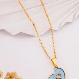 SZN Set Of 2 Gold-Plated Star Shaped Pendants With Chains image 4