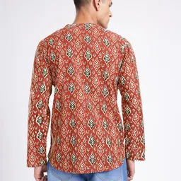 Anouk Rustic Ethnic Motifs Printed Straight Kurta image 2