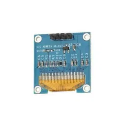 TECHDELIVERS 0.96 Inch 4 pin I2c Oled Display Module for Arduino Blue image 3