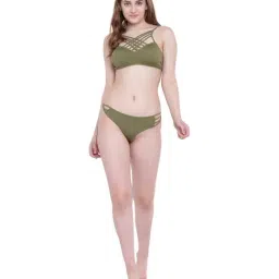 La Intimo Olive SeaOath Bra & Bikini Panty image 5