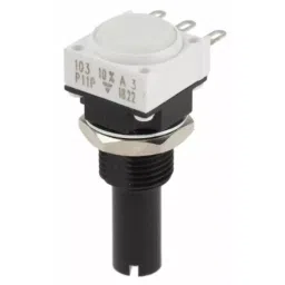 Vishay Panel Mount Rotary Potentiometer 1 W Power 5 kΩ Solder Lug Terminal, P11P1F0GJSY00502KA (Pack of 40 Pcs) image 2